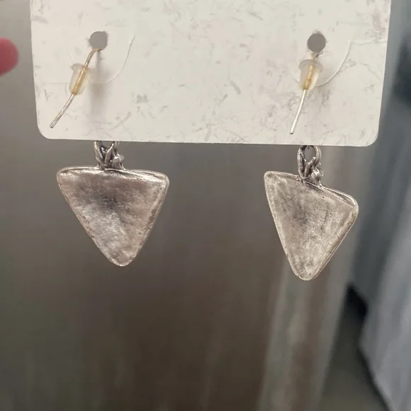 Silver Lalou Earrings OS NWT - Picture 3 of 5